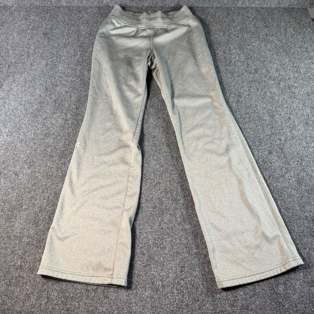 Under Armour Storm Gray Fleece Semi-Fitted Straight Leg Sweatpants 1239181 XS
